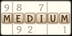 Play Medium Sudoku